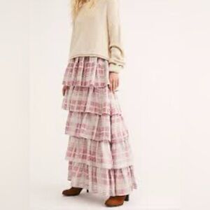 LoveShackFancy Carmen Maxi Skirt